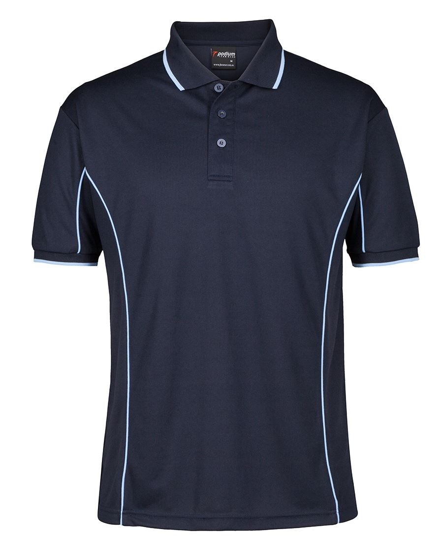 PODIUM S/S PIPING POLO 7PIP