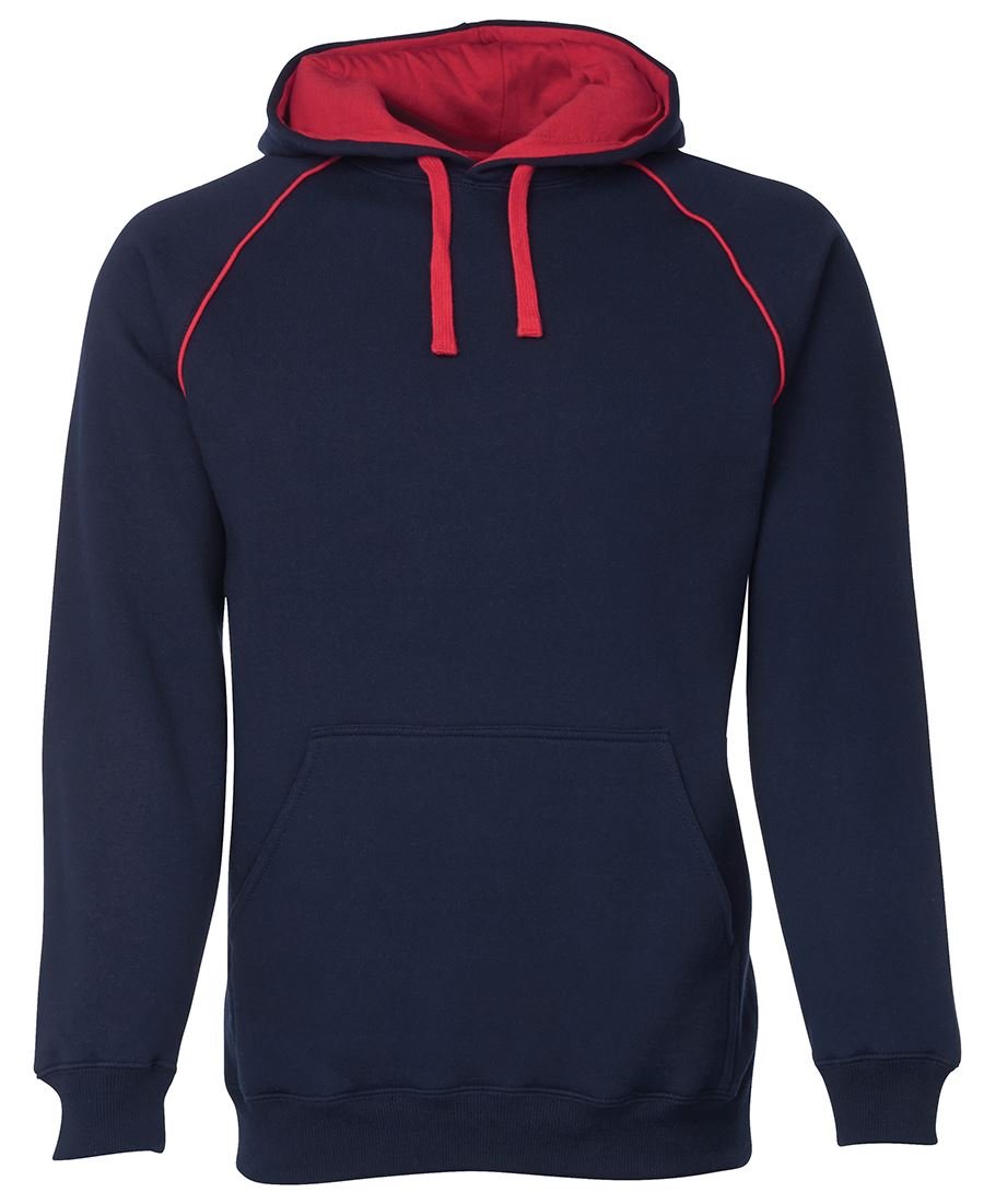 CONTRAST FLEECY HOODIE - ADULTS - WEARhouse