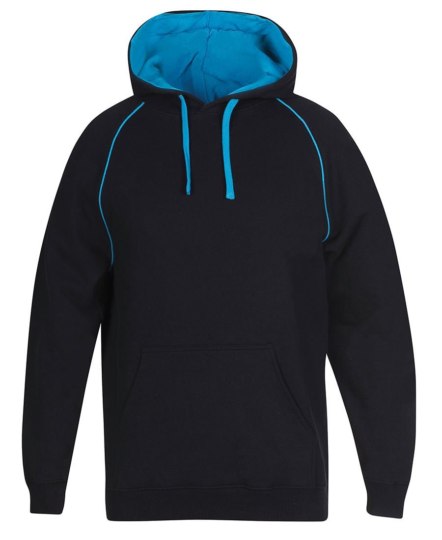 CONTRAST FLEECY HOODIE - ADULTS - WEARhouse