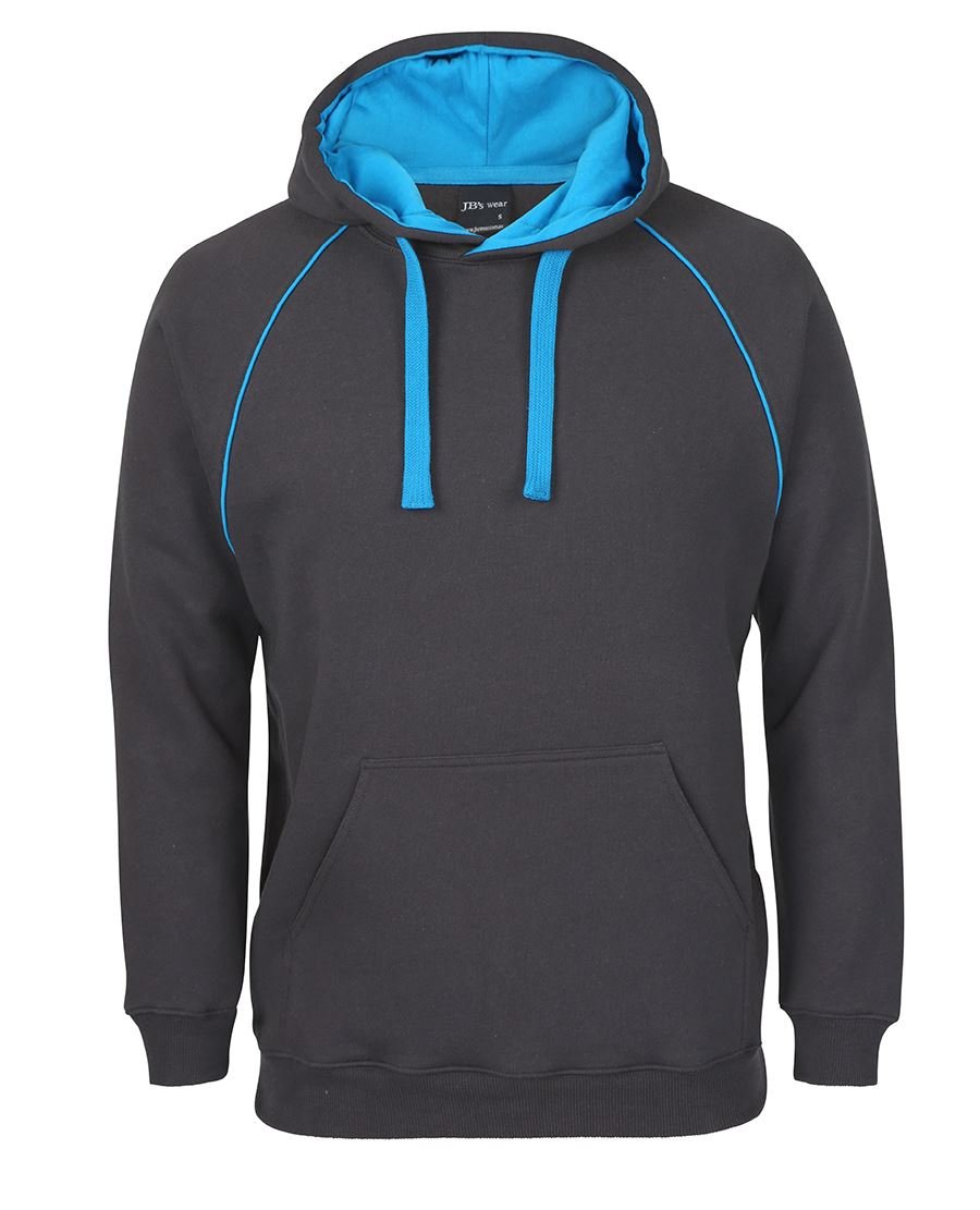 CONTRAST FLEECY HOODIE - ADULTS - WEARhouse