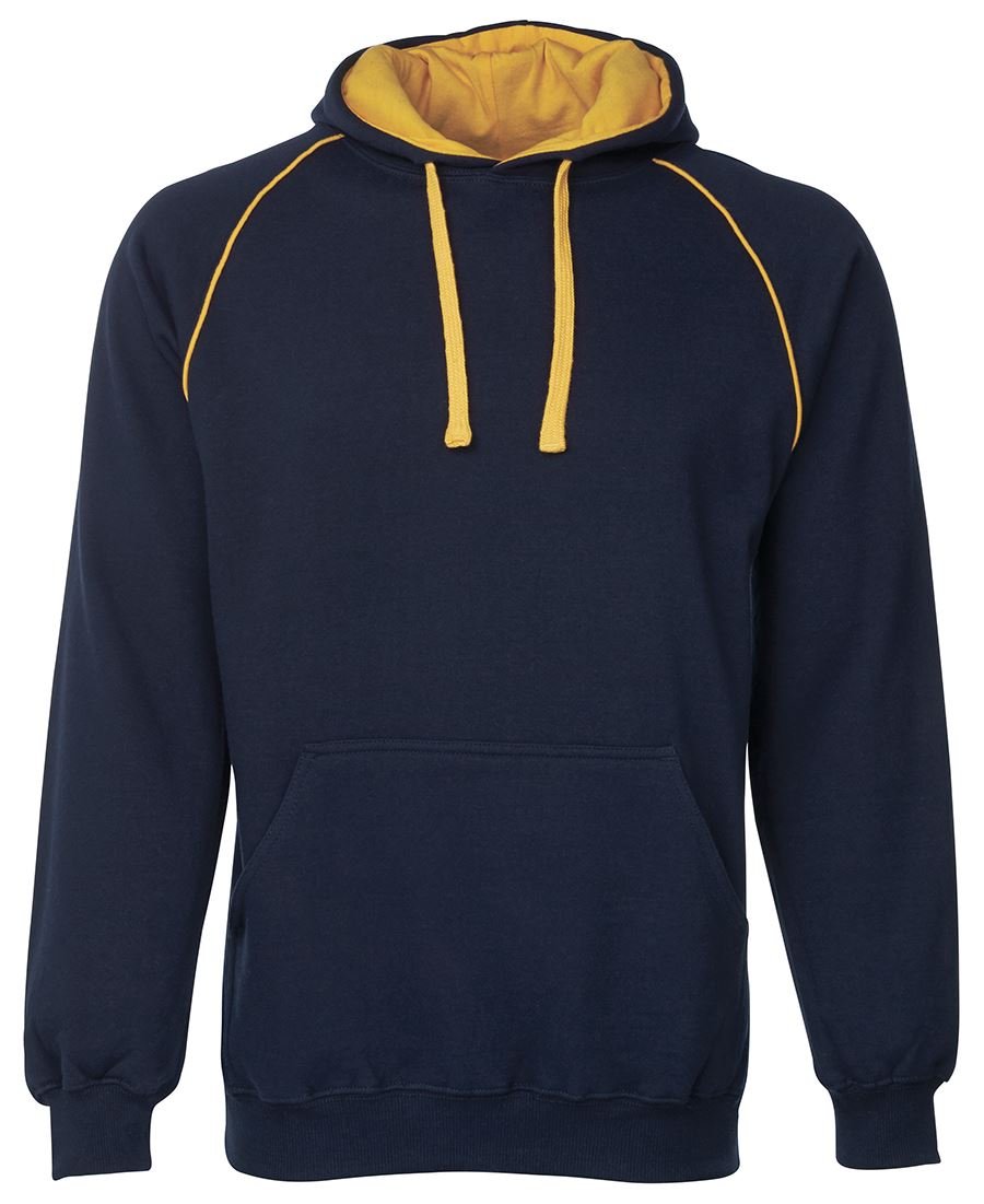 CONTRAST FLEECY HOODIE - ADULTS - WEARhouse