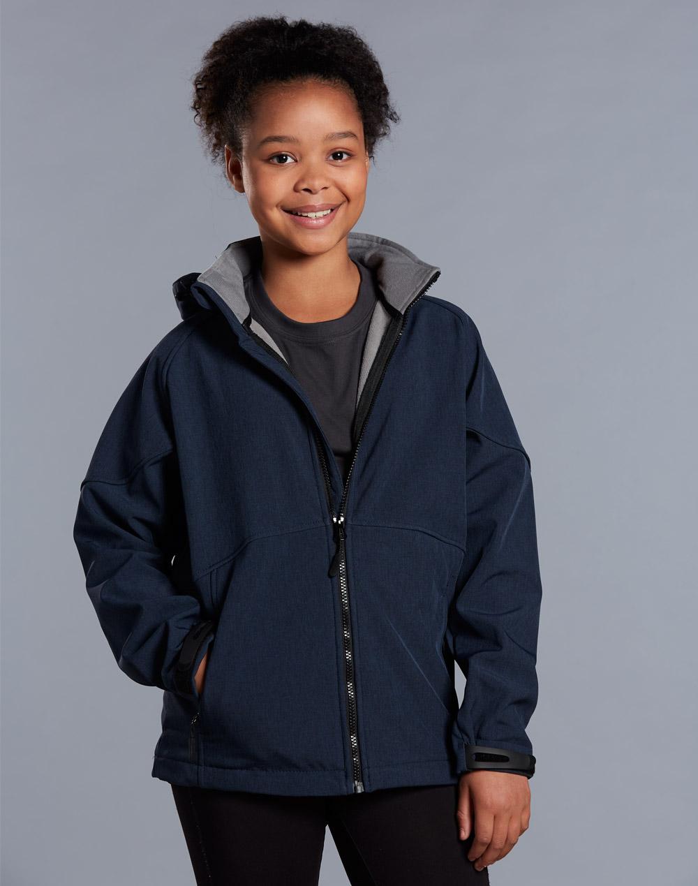JK33K ASPEN Softshell Hood Jacket Kids&