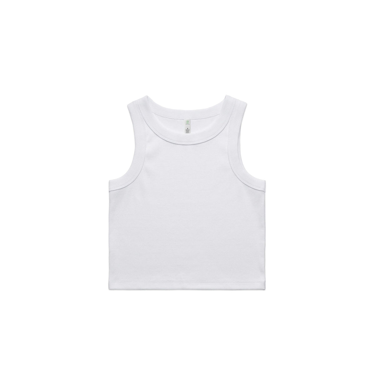ORGANIC RIB CROP TANK - 4064G - WEARhouse