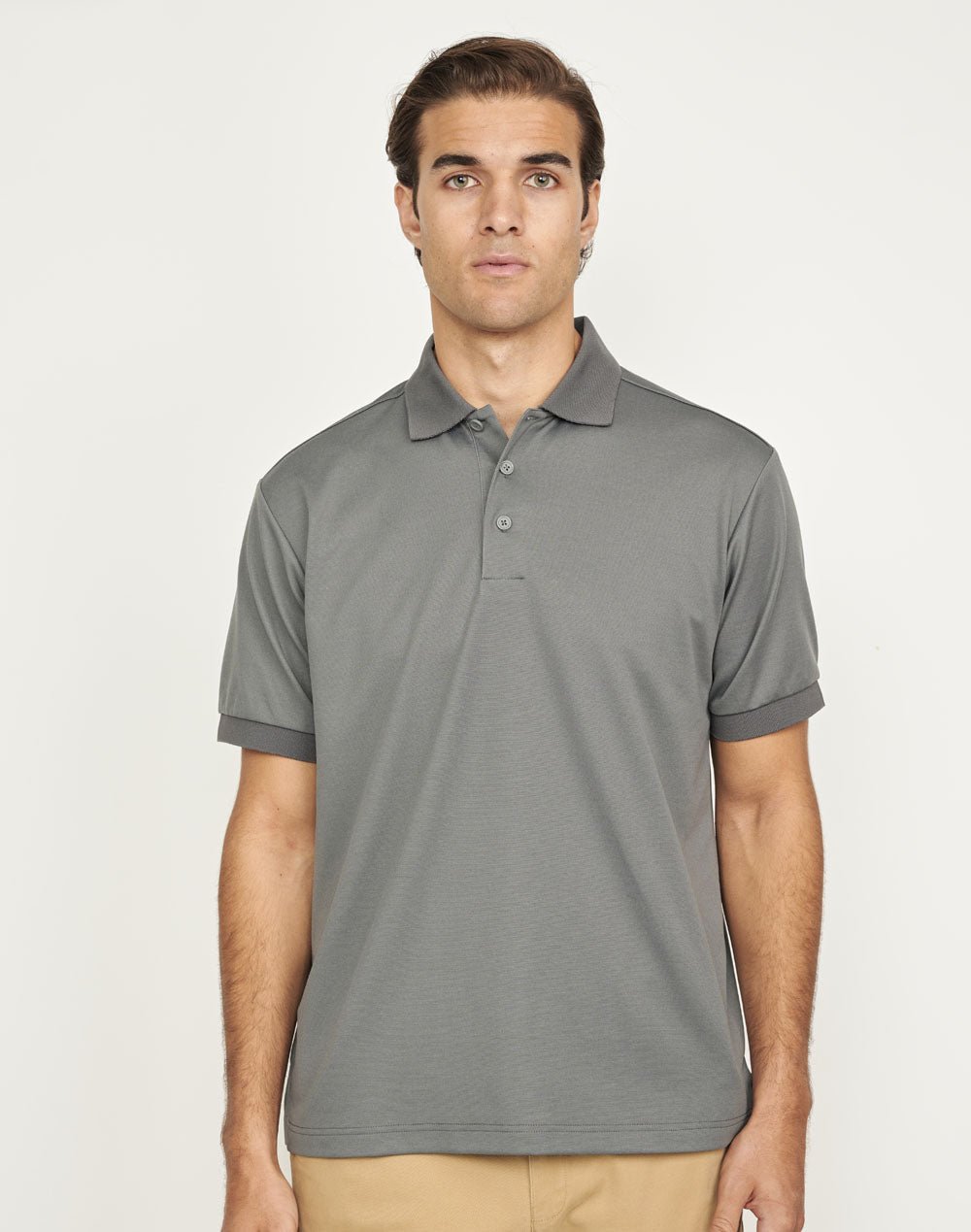 PS91 MENS SUSTAINABLE POLY/COTTON CORPORATE SS POLO - WEARhouse