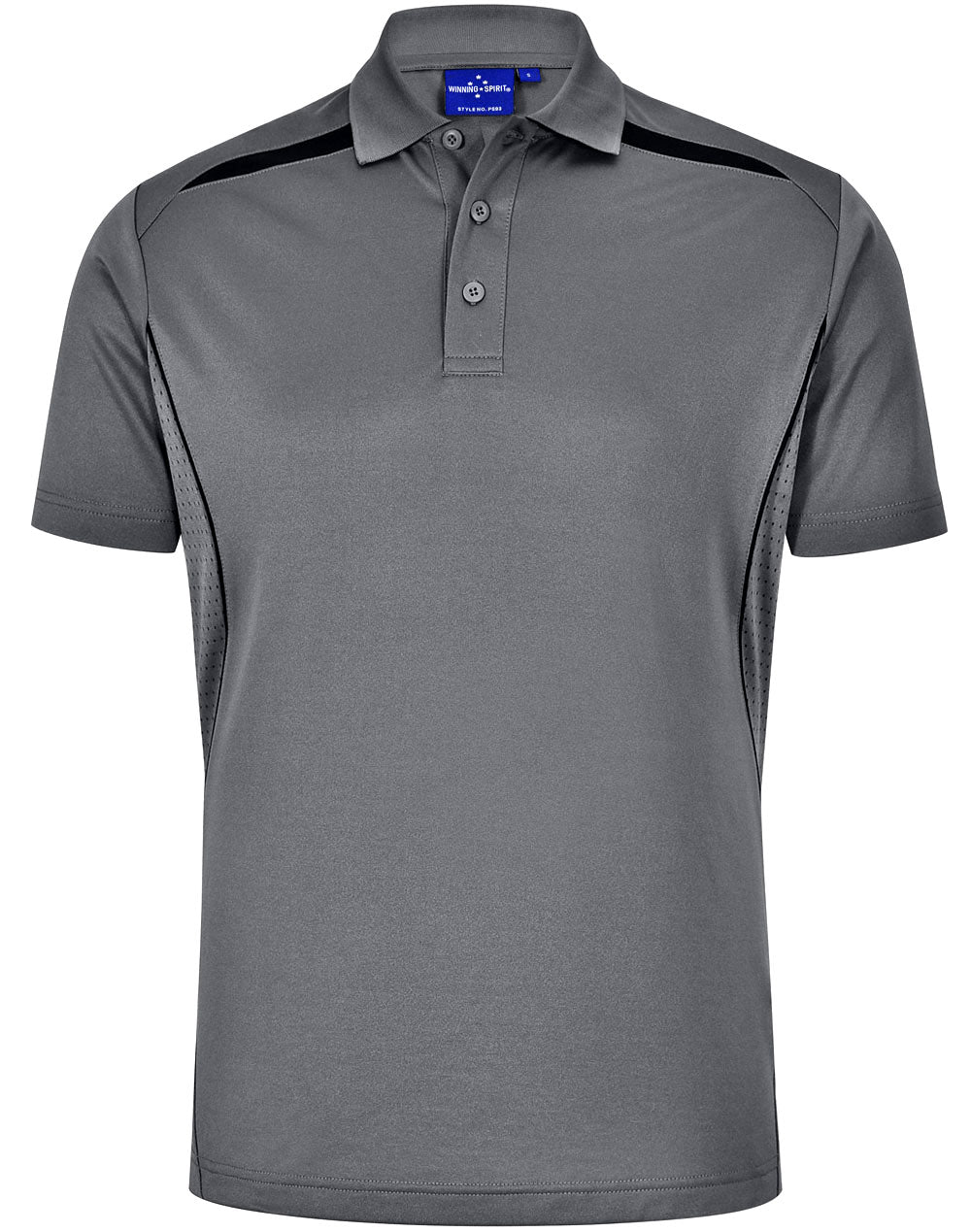 PS93 MENS SUSTAINABLE POLY/COTTON CONTRAST SS POLO - WEARhouse