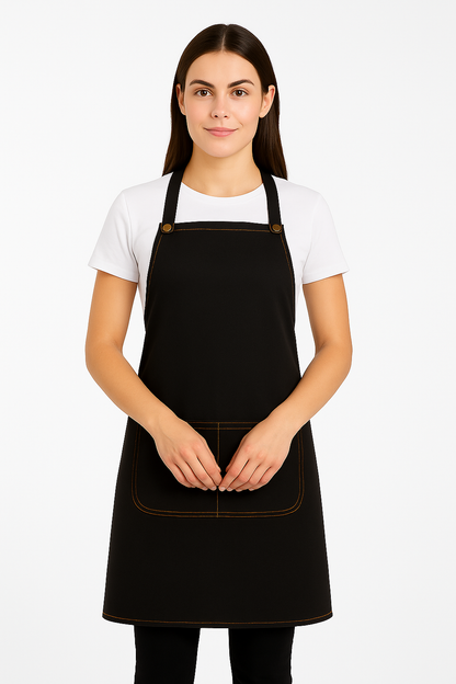 5ACBD Cross Back Denim Apron