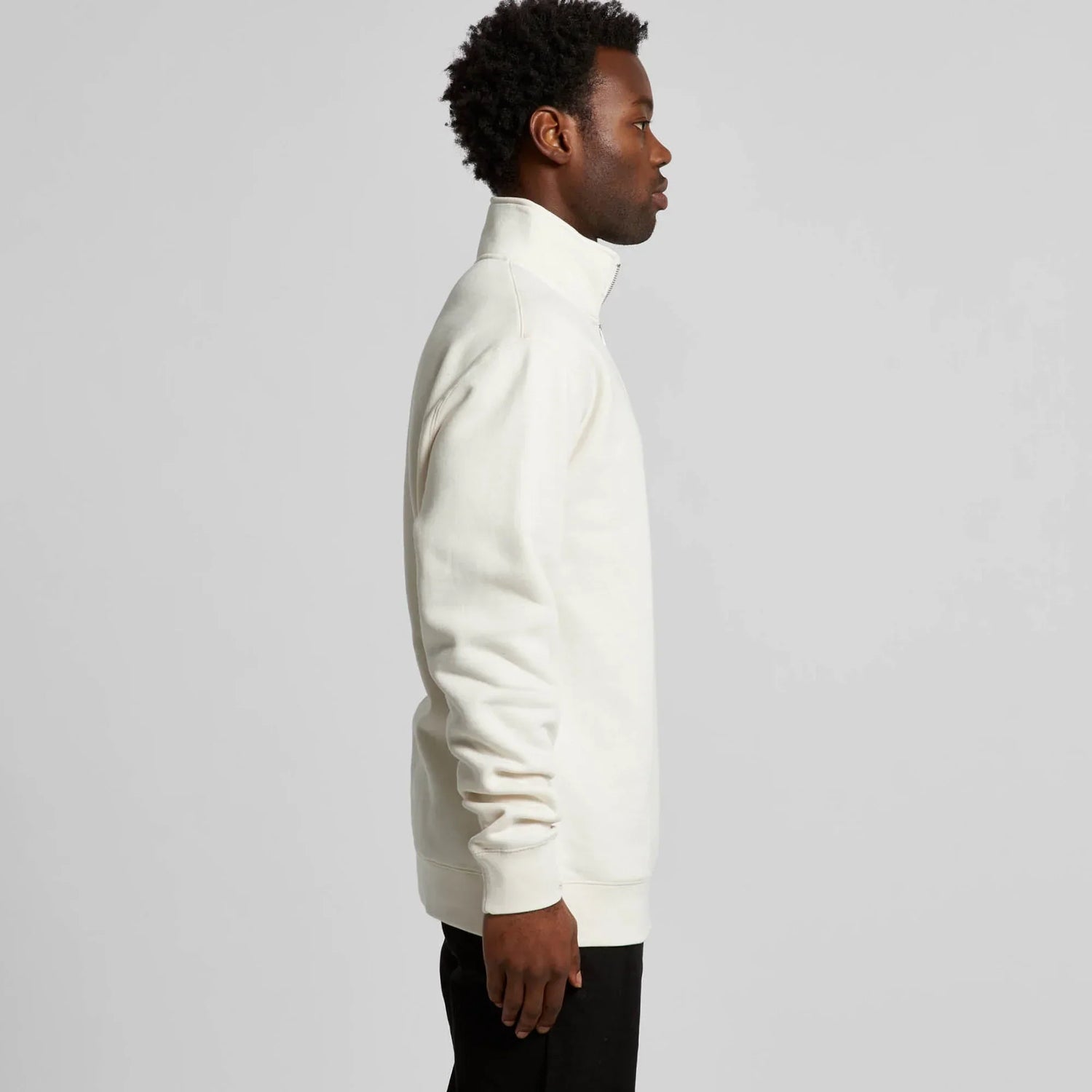 MENS STENCIL HALF ZIP - 5125