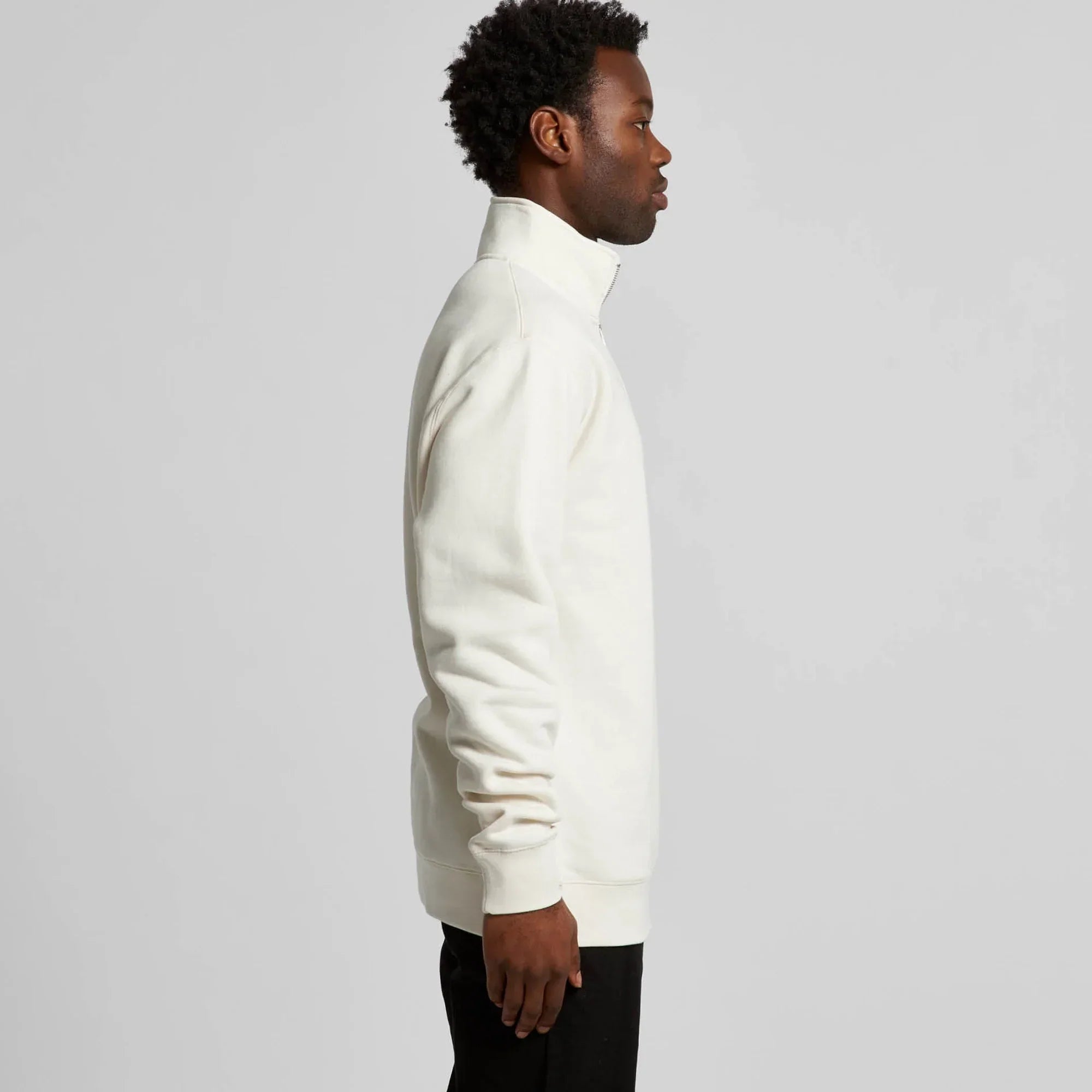 MENS STENCIL HALF ZIP - 5125