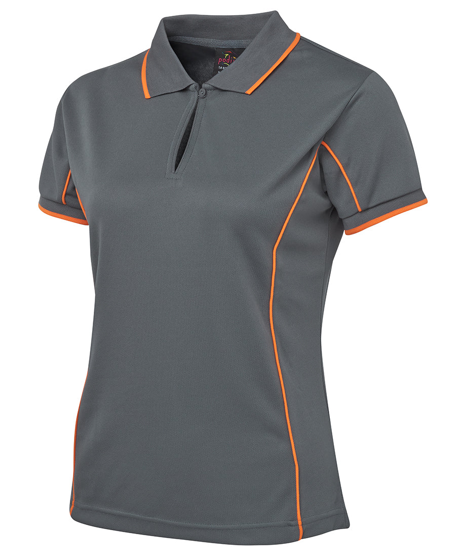 PODIUM LADIES PIPING POLO 7LPI
