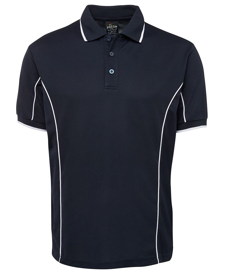 PODIUM S/S PIPING POLO 7PIP