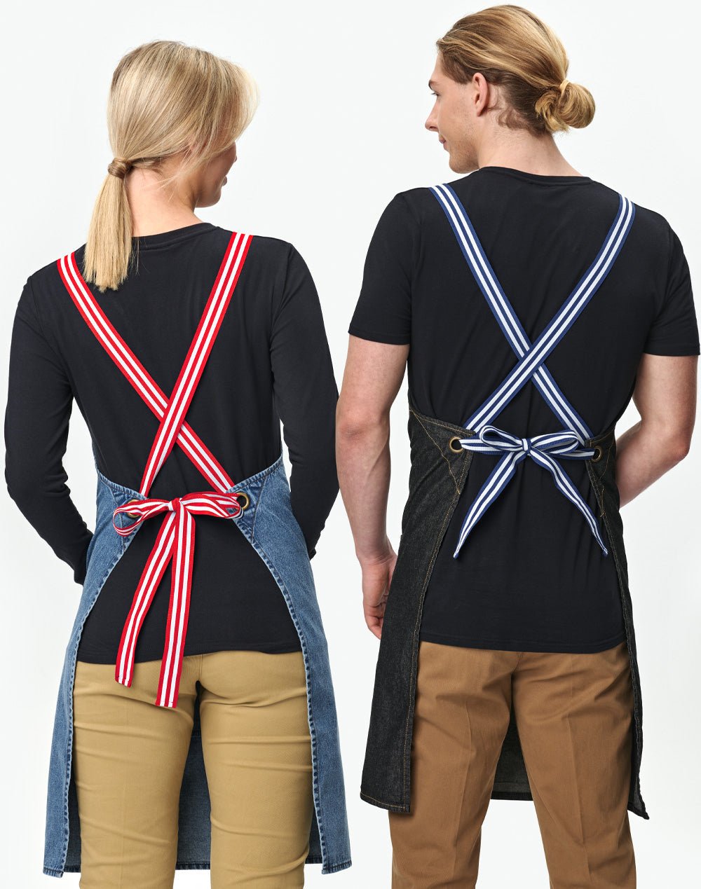 AP11 CHANGEABLE TWO TONE APRON STRAPS - WEARhouse