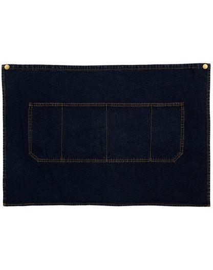 Benchmark AP10 East Village Half Denim Apron - WEARhouse