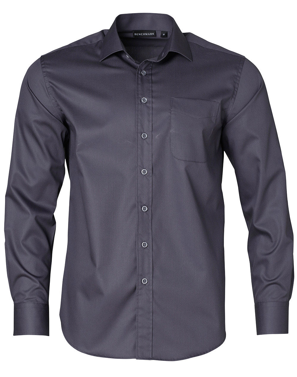 Benchmark M7110L BARKLEY MENS TAPED SEAM LONG SLEEVE SHIRT - WEARhouse