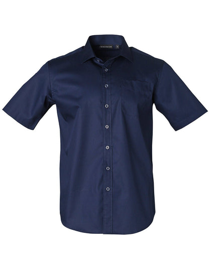 Benchmark M7110S BARKLEY MENS TAPED SEAM SHORT SLEEVE SHIRT - WEARhouse