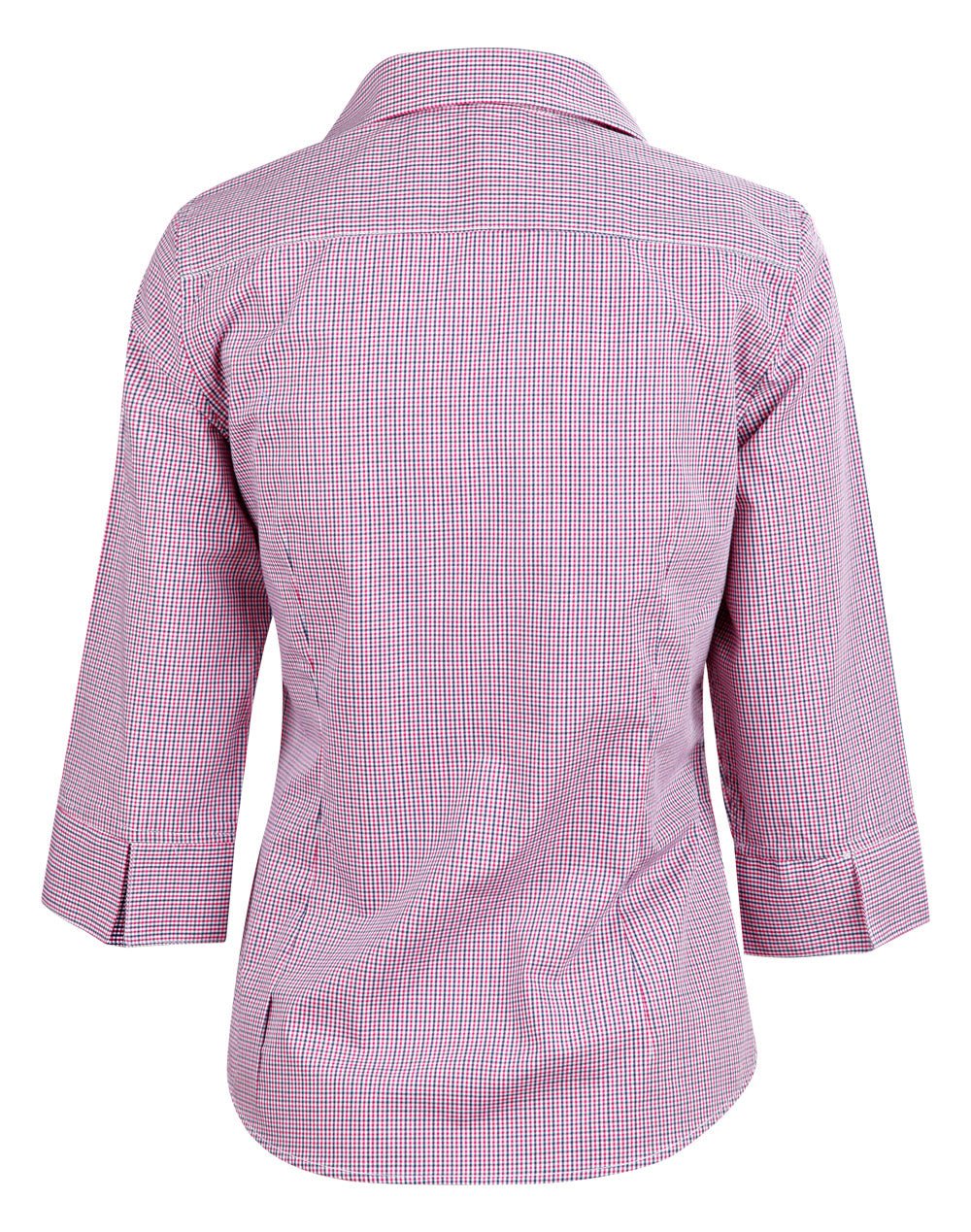 Benchmark M8340Q Ladies’ Two Tone Mini Gingham 3/4 - WEARhouse