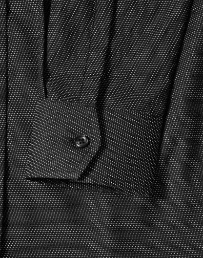 Benchmark M8400L ASCOT LADIES LONG SLEEVE DOT JACQUARD STRETCH SHIRT - WEARhouse