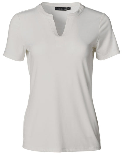 M8840 LADIES SHORT SLEEVE KNIT TOP SOFIA - WEARhouse