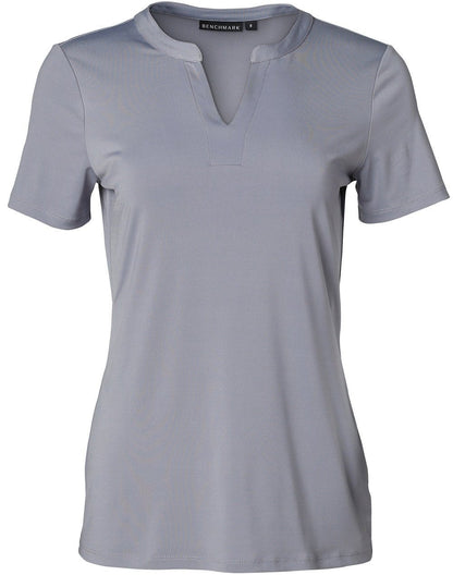M8840 LADIES SHORT SLEEVE KNIT TOP SOFIA - WEARhouse