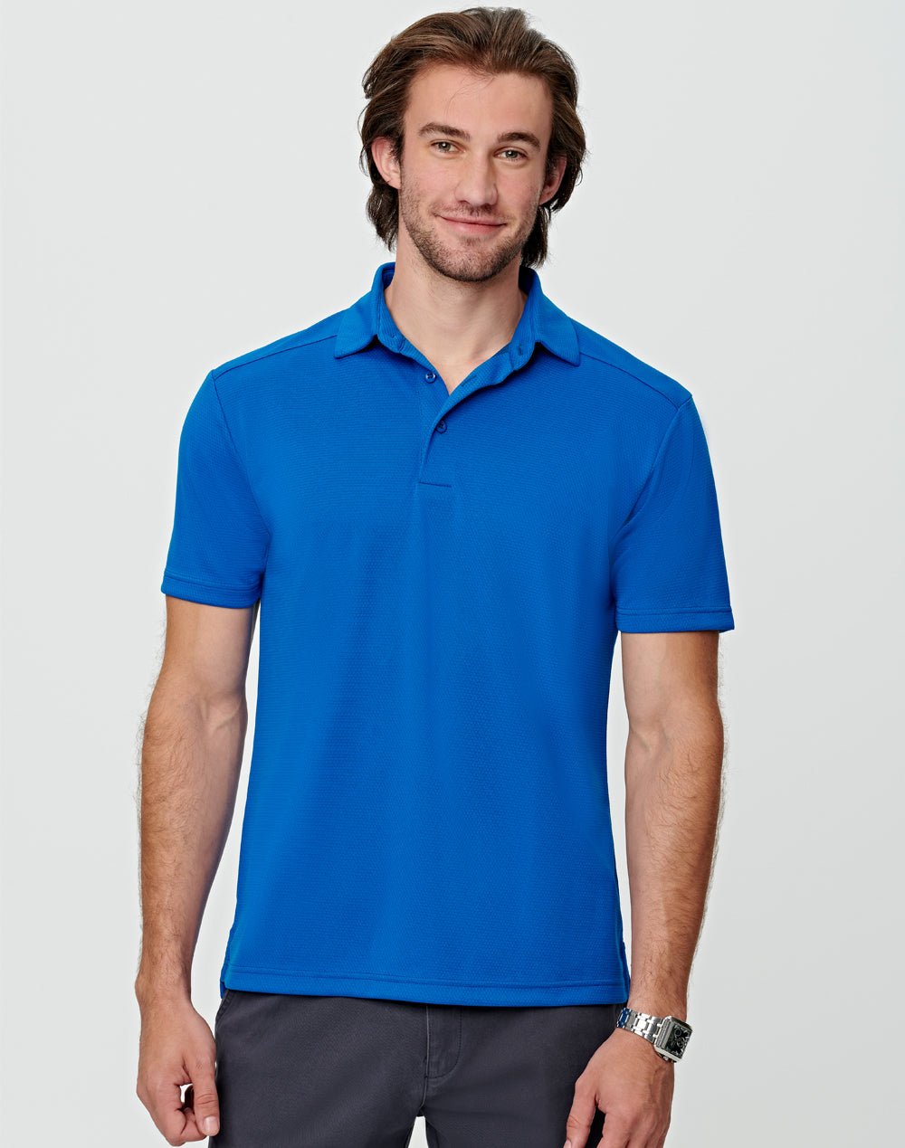PS87 BAMBOO CHARCOAL CORPORATE S/S POLO - Mens - WEARhouse