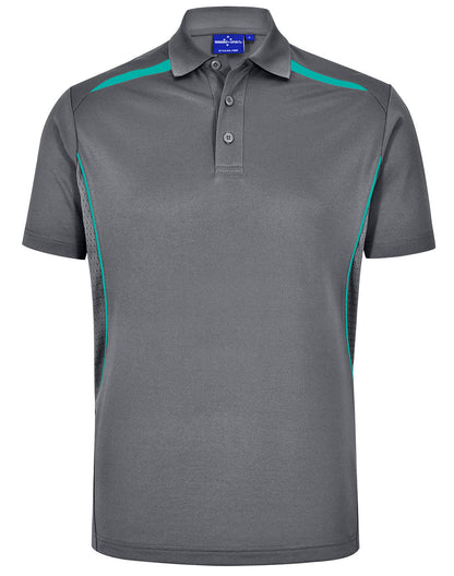 PS93 MENS SUSTAINABLE POLY/COTTON CONTRAST SS POLO - WEARhouse