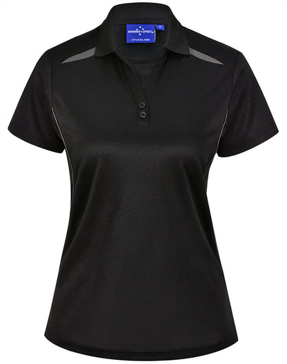 PS94 LADIES SUSTAINABLE POLY/COTTON CONTRAST SS POLO (Sizes 18-24) - WEARhouse