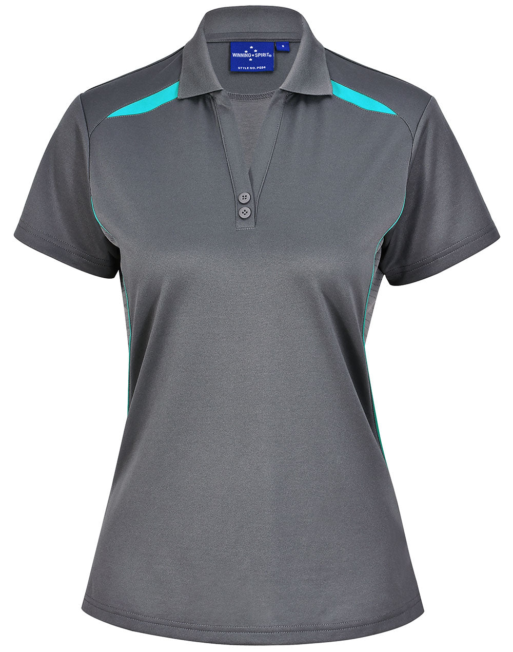 PS94 LADIES SUSTAINABLE POLY/COTTON CONTRAST SS POLO (Sizes 18-24) - WEARhouse