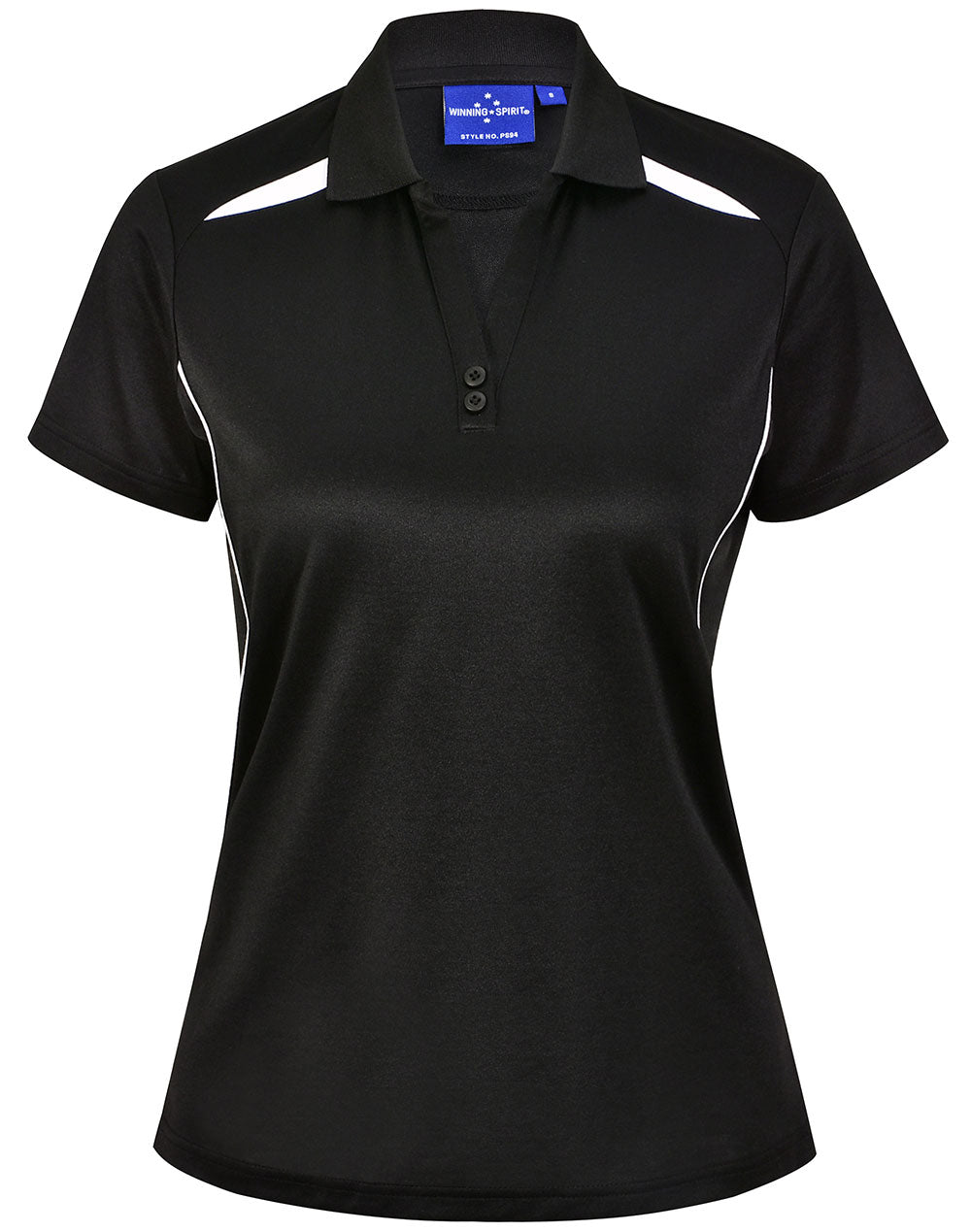 PS94 LADIES SUSTAINABLE POLY/COTTON CONTRAST SS POLO (Sizes 18-24) - WEARhouse
