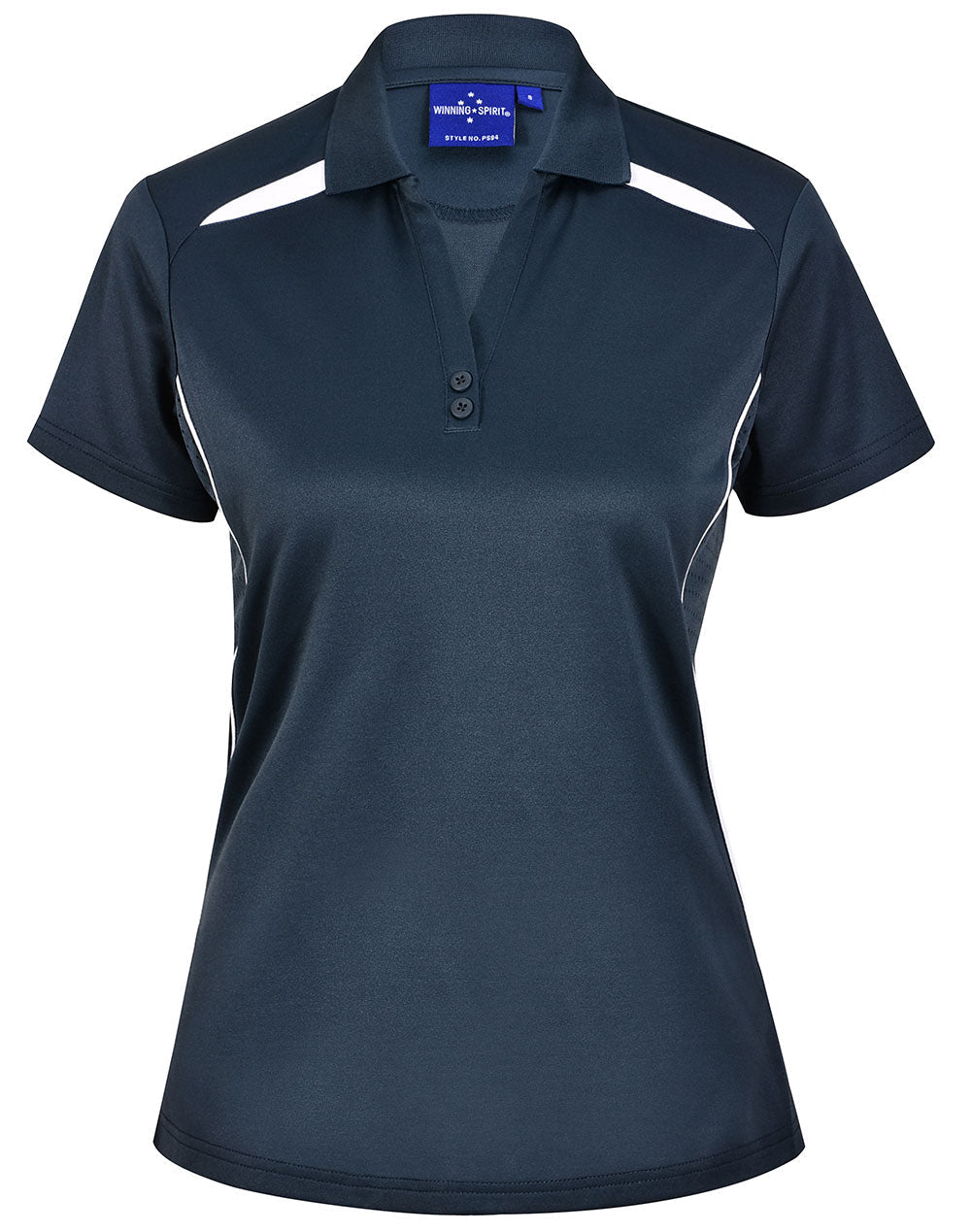 PS94 LADIES SUSTAINABLE POLY/COTTON CONTRAST SS POLO (Sizes 18-24) - WEARhouse