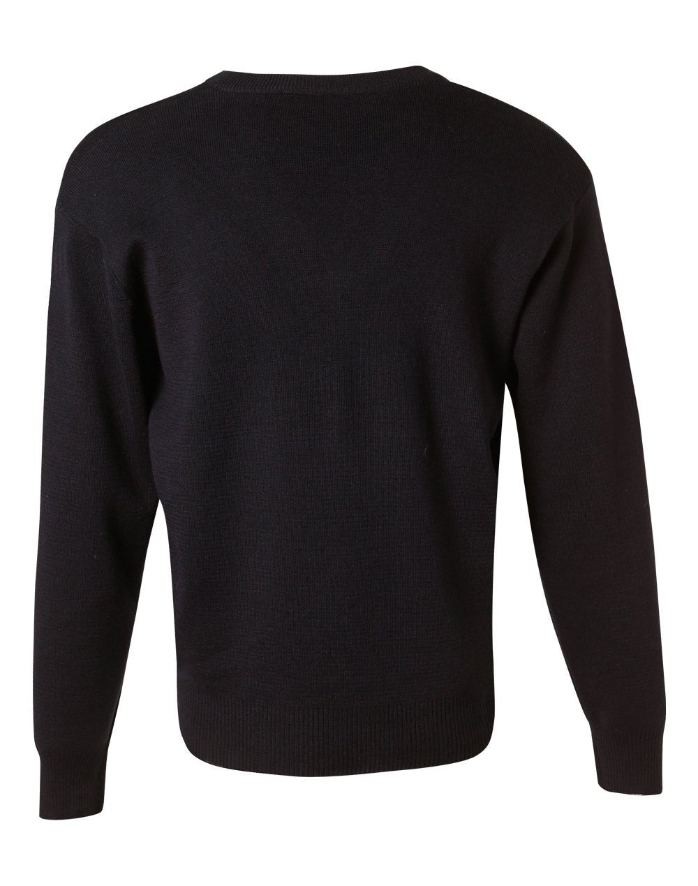 WJ01 Unisex Wool/ Acrylic V-Neck Jumper - WEARhouse